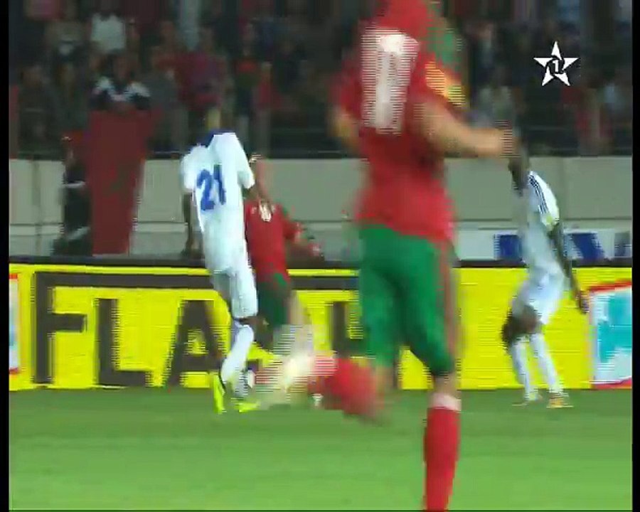 شاهد أقوى لحظات مباراة المغرب والغابون