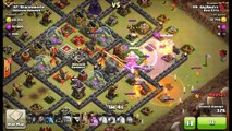 Clash Of Clans | Th9 Attacking Th10s Strategy Keys for Using Hogs/Witches