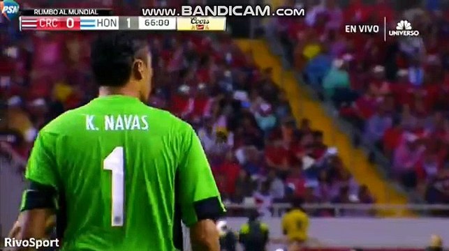 Eddie Hernandez Goal ~ Costa Rica vs Honduras 0-1