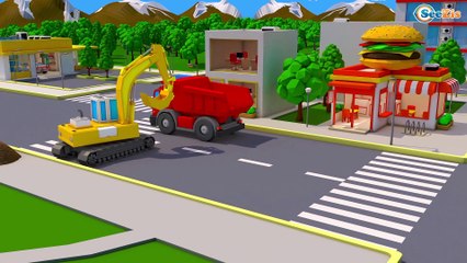 NOVO! Grande Trator o e Rápido Carro | Desenhos animados carros bebês compilação de 54 min carro