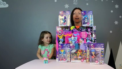 Equestria Girls minis + Canterlot High School Dance Playset!!