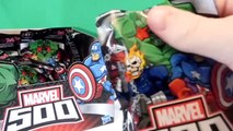 Marvel 500 Blind Bags - 24 Marvel 500 Wave 1 Blind Bags Boxes - Marvel Avengers Action Figures Toys