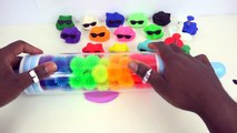 Learn Colors Play Doh Popsicles DIY Ice Cream Modelling Clay Play Doh Mighty Toys