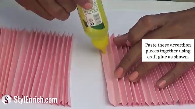 DIY Paper Basket : How to Make Easy Accordion Paper Basket for Chocolates | Christmas Gift Basket