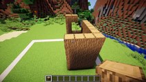 Minecraft: Easy Wooden House Tutorial - How to Build a House in Minecraft