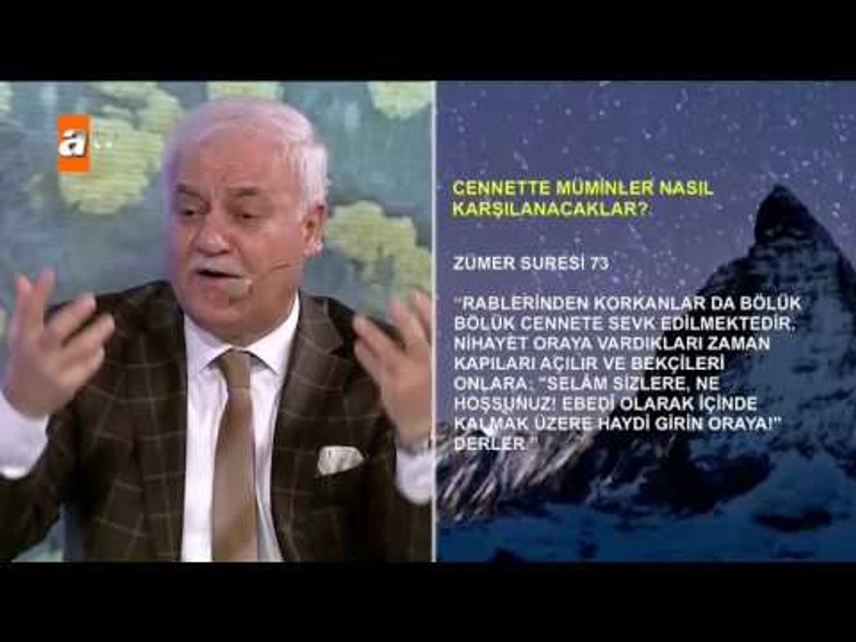 Cennette müminler nasıl karşılanacak? - atv