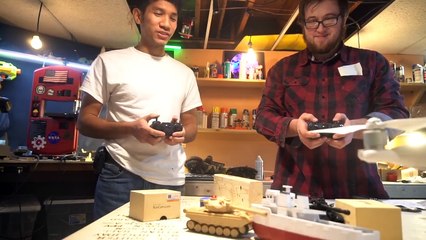 Cheap RCtank BattleField firework mods