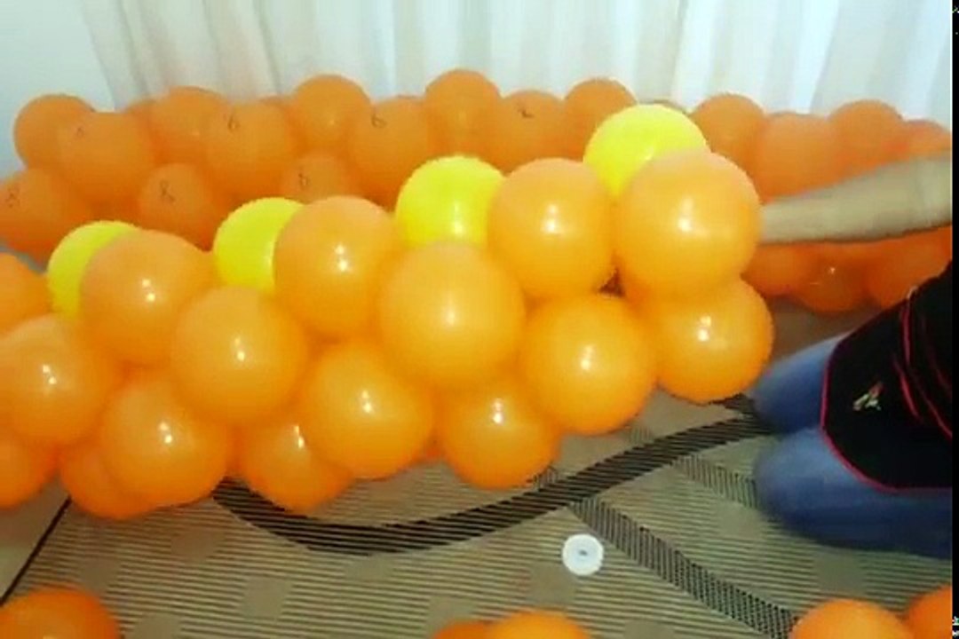 Como fazer Polvo de Balões técnica