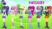 My Little Pony Equestria Girls Color Swap Transform Twilight Sparkle Into Mane 7 - Awesome Toys TV