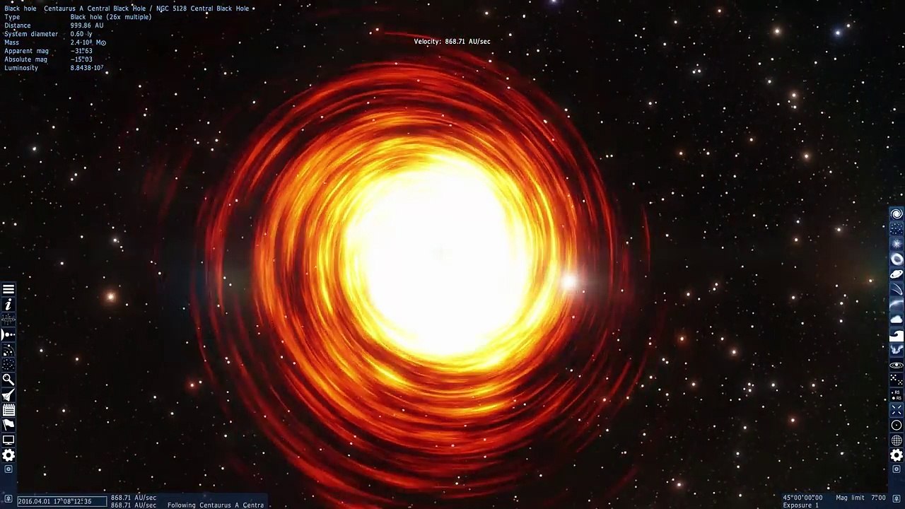 Unusual Exoplanet with GIGANTIC rings - J1407b in Space Engine