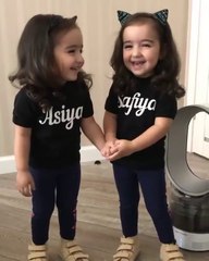 laughing twins girls