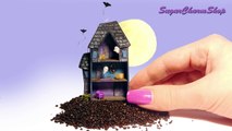 Miniature Haunted House Tutorial // DIY Dolls/Dollhouse