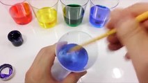 Glitter Powder Glue Slime Water Balloons Learn Colors Toy Surprise Eggs