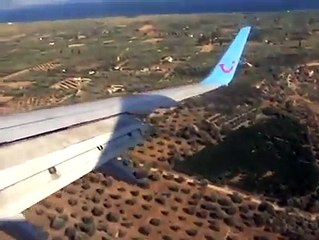 Very bad landing at Samos International Airport greece