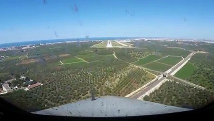 Birdstrike during landing at Bari Karol Wojtyła Airport