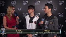 Interview with SKT T1 Faker - Worlds 2017 Group Stage