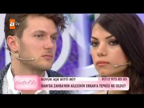 Erkan ve Zahra canlı yayında Esra Erol'a şaka yaptılar! - atv