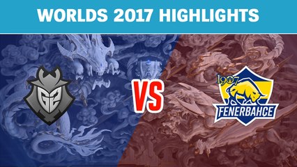 Highlights: G2 vs FB - Worlds 2017 Group Stage