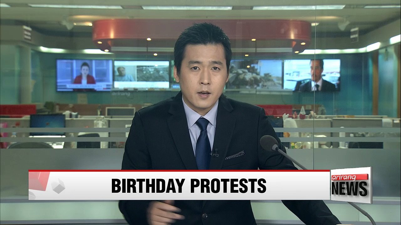 Protests erupt in Russia on Putin's birthday