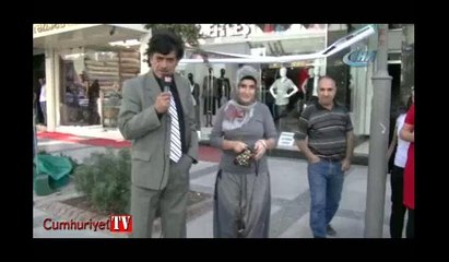 Televizyona röportaj verdiğini sanan kadın gerçeği öğrenince şoke oldu