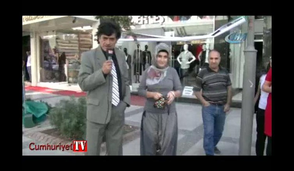 Televizyona röportaj verdiğini sanan kadın gerçeği öğrenince şoke oldu