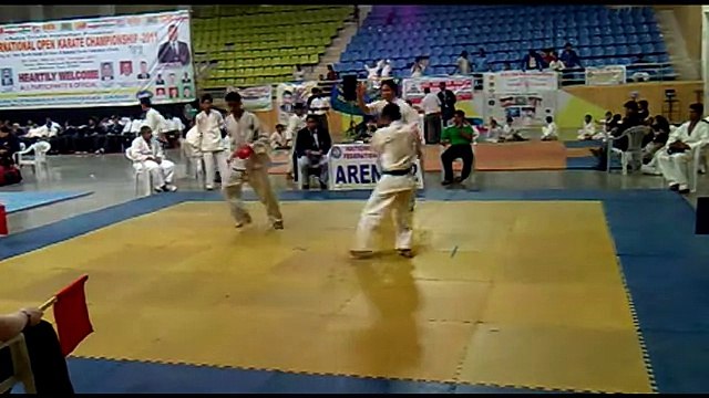 Best martial arts stunts of Akshay Hiremath