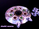 D I Y Diwali Decoration Ideas to make Diyas using CD