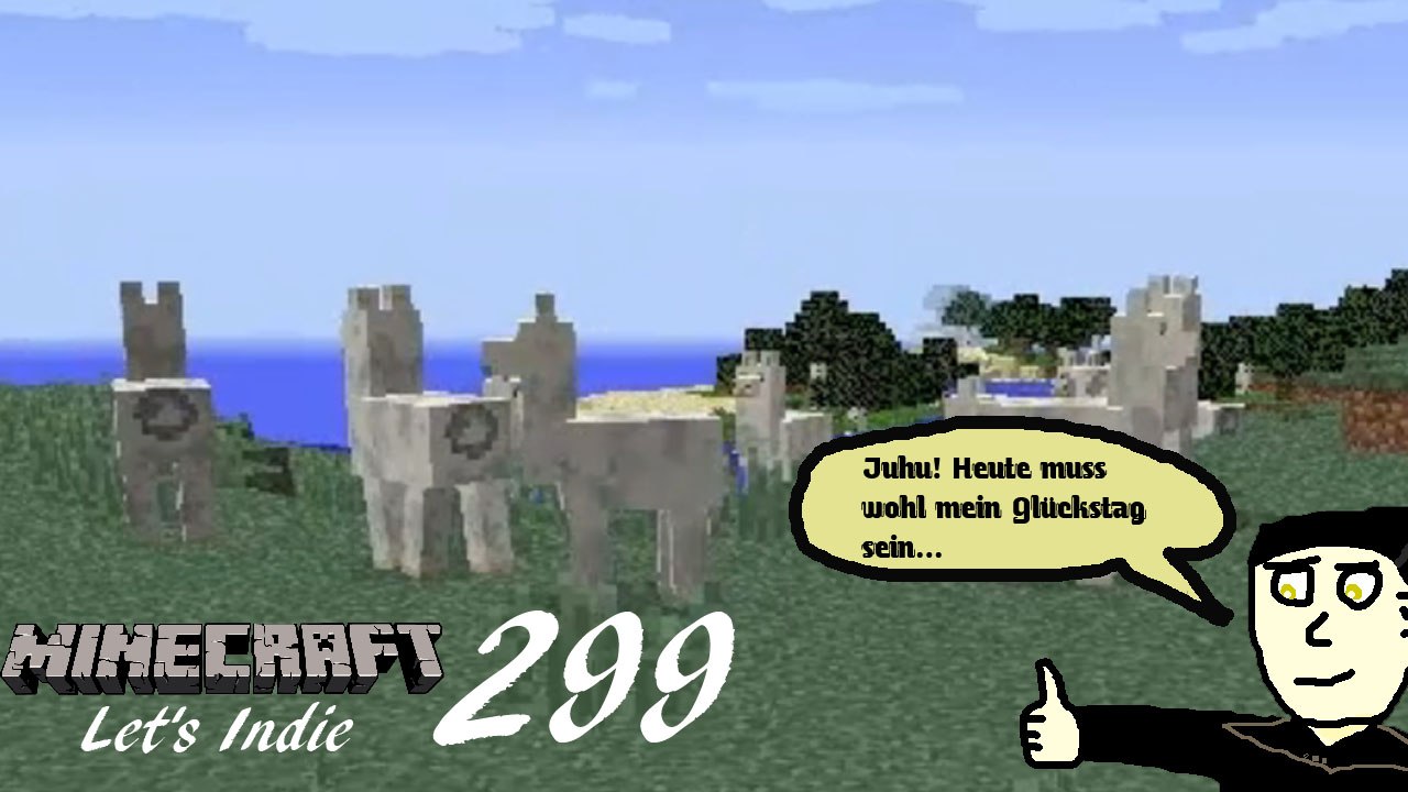 Minecraft Let's Indie 299: LAMAS!