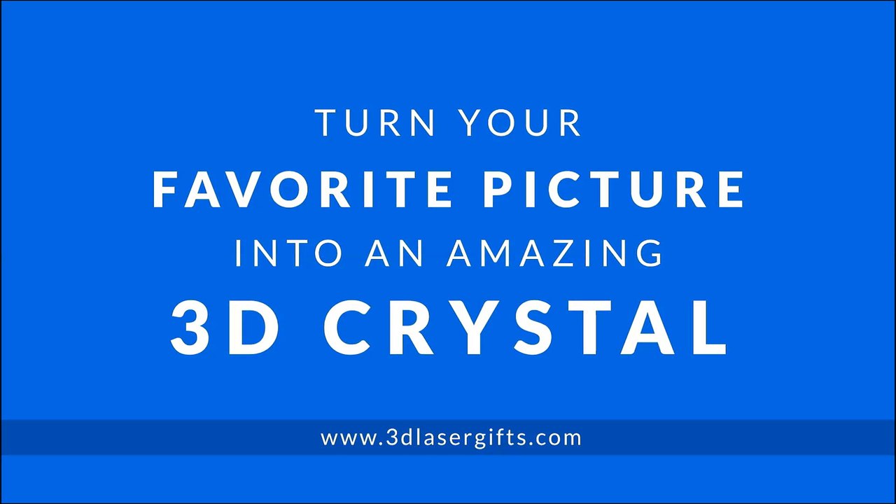 3D Photo Crystal from 2D Photo video Dailymotion