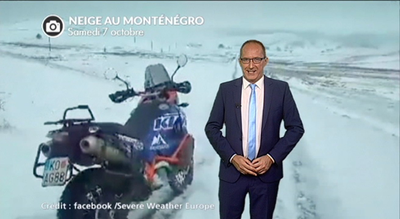 De la neige et de très fortes pluies sur les Balkans ce week end !