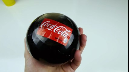 Popping Glass Coca-Cola Ball with Gas Torch - What Will Happen
