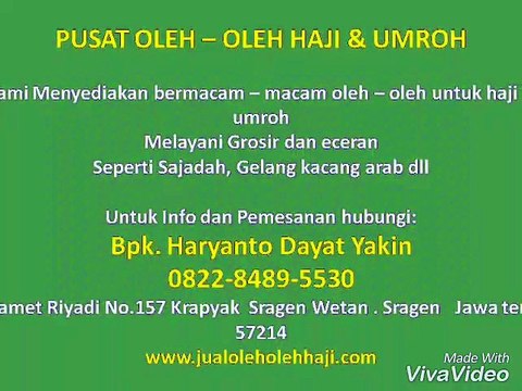 (T’sel) 0822-8489-5530, Oleh Oleh Haji