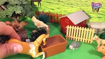 10 FARM ANIMALS 3D PUZZLES SURPRISE TOYS for kids - Horse Cow Pig Cat Dog Squirrel