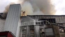 Başkent'te Mobilya İmalathanesinde Yangın