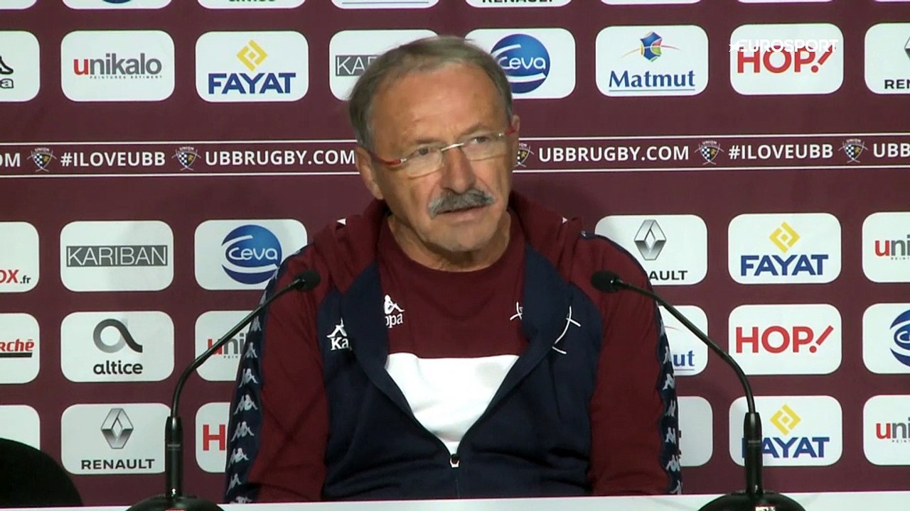 Jacques Brunel : BORDEAUX TOULON 07 10 2017