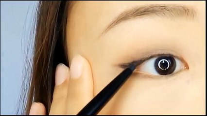 Eyeliner Tutorial for Beginners:Gentle Winged eyeliner with Eyeliner Pencil, Gel and Liquid Eyeliner