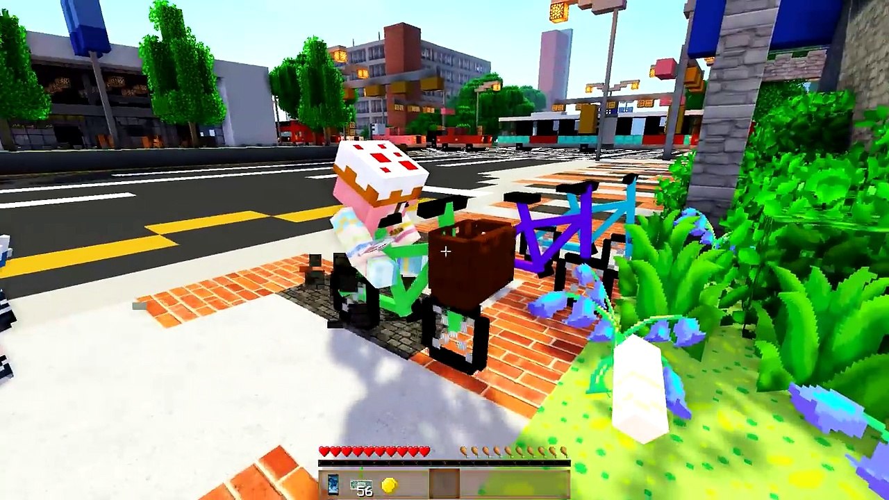 Minecraft Babies - BABY OPENS A REAL RESTAURANT IN MINECRAFT! (Minecraft Roleplay)