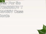 UpBright NEW Global AC  DC Adapter For Sony TCM59V TCM200DV TCM400DV TCM465V Cassette