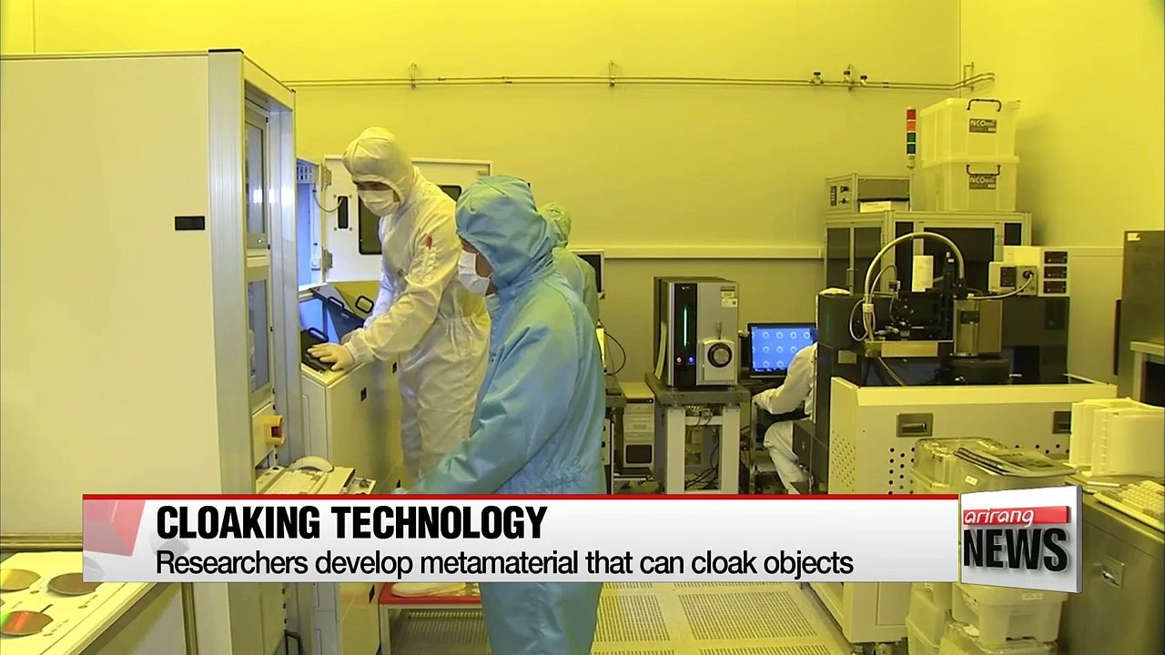 Korean researchers develop metamaterials that can cloak objects