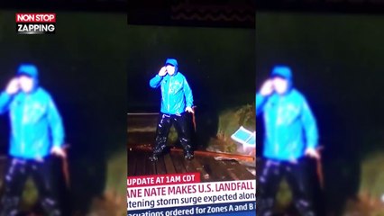 Ouragan Nate : Un journaliste miraculé, il échappe de peu à la catastrophe (Vidéo)
