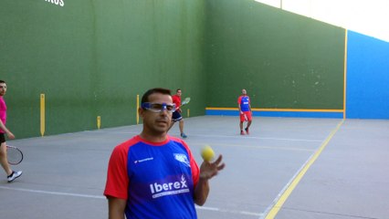 Frontenis honor Tres Cantos vs Rivas 2ª partida set 1 ultimos tantos