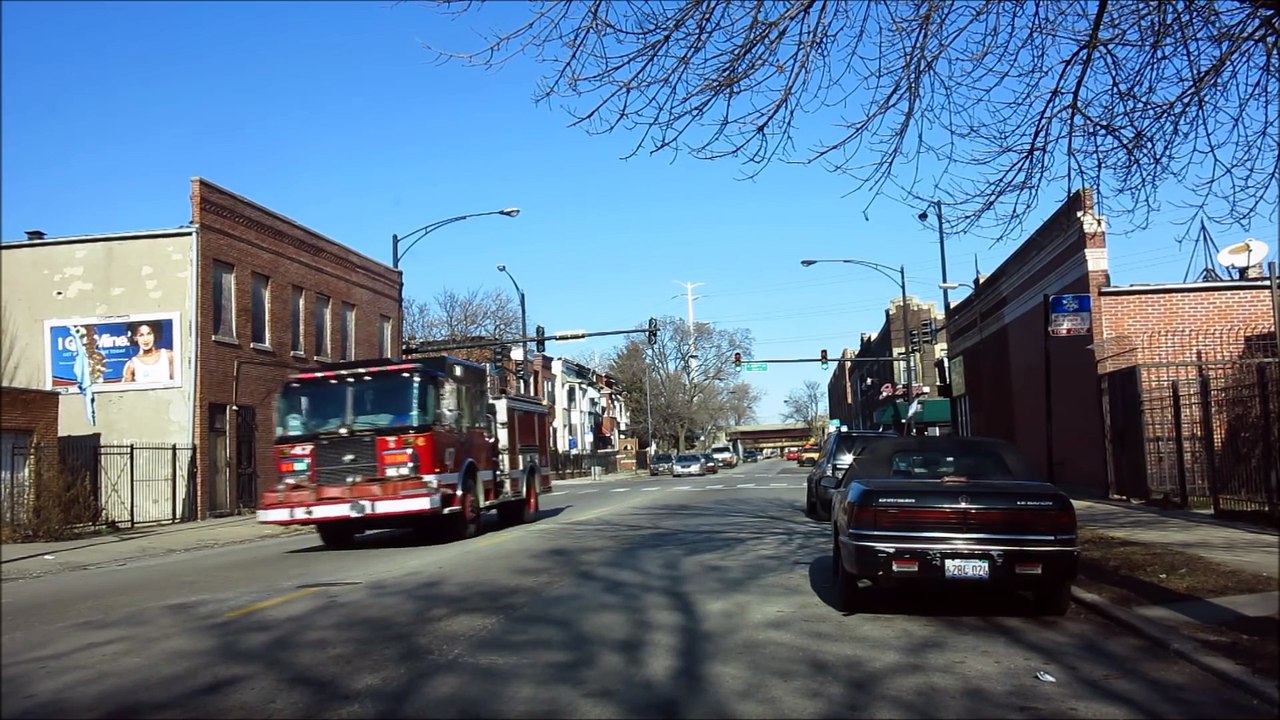 CHICAGO SOUTH SIDE  69TH ST & ML KING  O BLOCK HOOD
