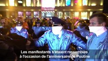 Manifestations violentes en Russie contre Vladimir Poutine