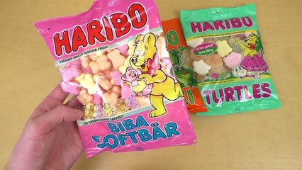 HARIBO Turtles, Frogs and soft Bears