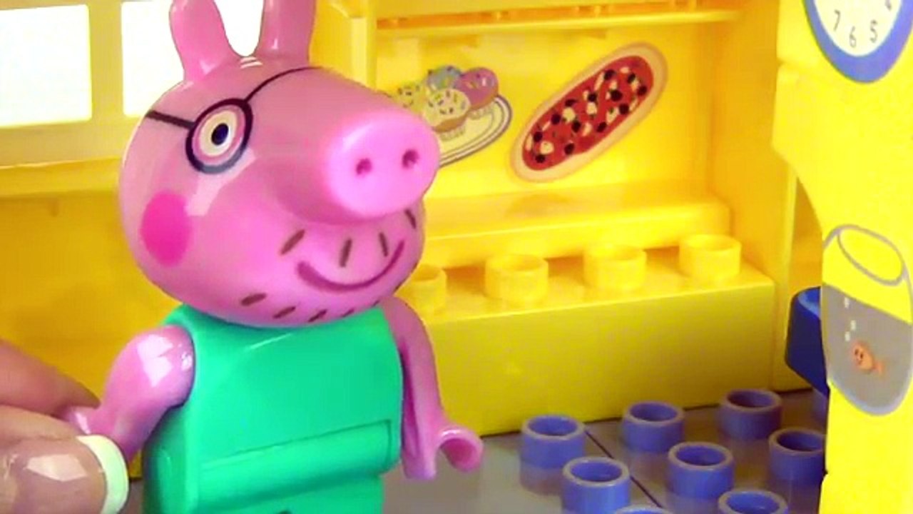 Nick Jr Peppa Pig Hospital Duplo Construction Set, George Sick! Nurse Carry Case Toy Surprise / TUYC