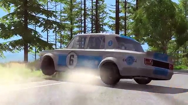 Гоночные тачки в хлам Сборник столкновений Ломаем машинки 3D мультик игра про авто аварии крушения