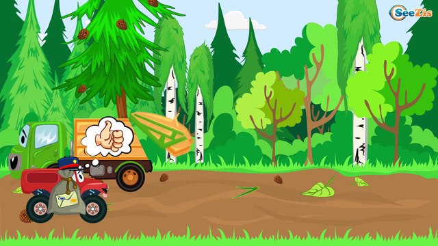 Мультик про машинки - Грузовик и Экскаватор! Строительные машины - Мультфильмы для детей