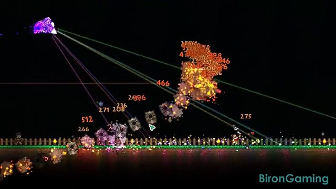 Terraria - Last Prism vs All Bosses and Events + Dungeon Guardian (Expert Mode) | Biron