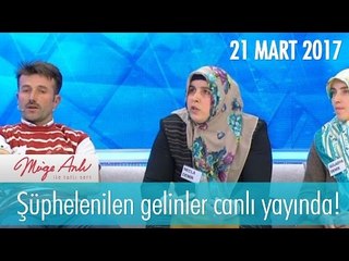 Şüphelenilen gelinler canlı yayında! - Müge Anlı İle Tatlı Sert 21 Mart 2017 - 1805. Bölüm - atv