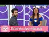 Mustafa'dan Ceyda'ya sürpriz evlilik teklifi - Esra Erol'da 24 Mart 2017 - 365. Bölüm - atv